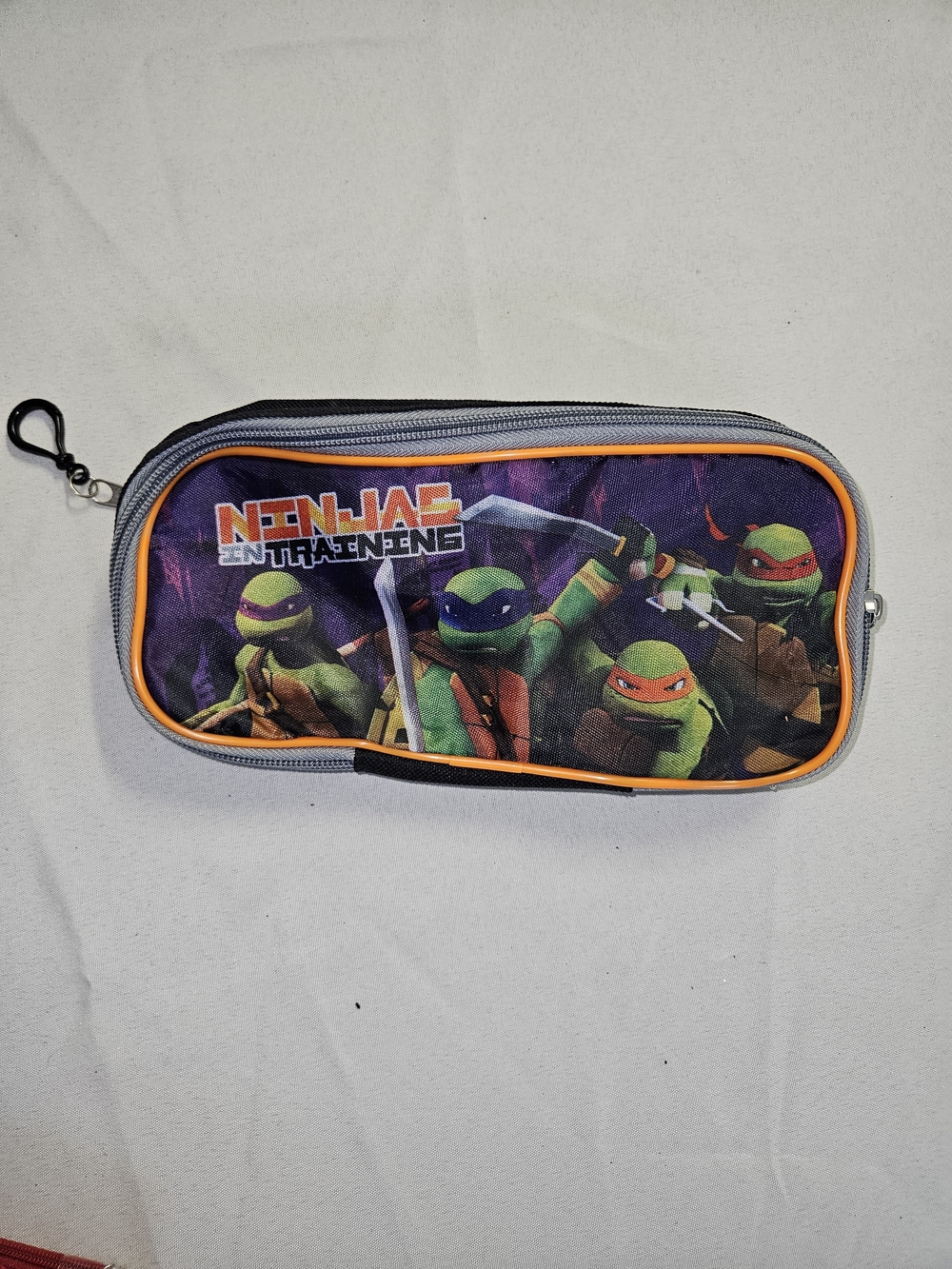 TMNT Teenage Mutant Ninja Turtles Pencil Case Zipper Pouch Bag NWOT New No Tags